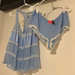 Victoria’s Secret Sexy Little Things Two Piece Set.